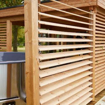 Flex Fence zwart gepoedercoat zelfbouwpakket  voor lamellen lengte 220 cm