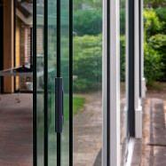 Glazenschuifwandset compleet - Inbouwhoogte 228-232cm - Paneelbreedte 98 cm - Breedte tot 386 cm - 4
