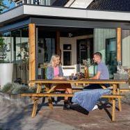 Glazenschuifwandset compleet - Inbouwhoogte 228-232cm - Paneelbreedte 82 cm - Breedte tot 402 cm - 5