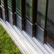 Glazenschuifwandset compleet - Inbouwhoogte 223-227cm - Paneelbreedte 82 cm - Breedte tot 482 cm - 6