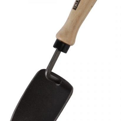Talen Tools – Verplantschepje – Gesmeed staal – Breed – Professioneel – Essenhouten handvat