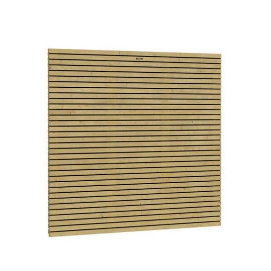 Vuren tuinscherm Elan Excellent, 194 x 180 x 4,2 cm, groen geïmpregneerd