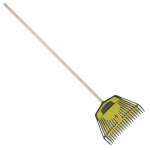 Talen Tools – Bladhark – Bladvork – 2-in-1 – Essenhouten steel – 160 cm – Met handbladvork