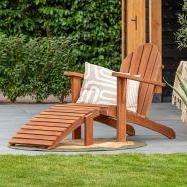 Hardhouten Stoel Relax