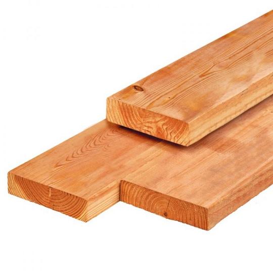 Red Class Wood ME vuren ligger 4,5 x 12,0 x 400 cm – gedroogd, geïmpregneerd en geschaafd, PEFC