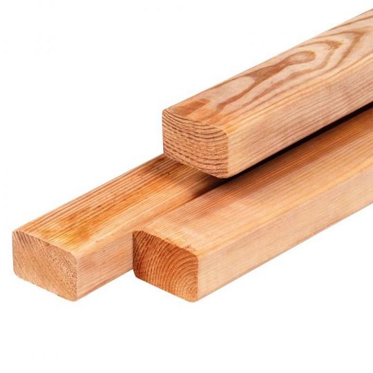 Red Class Wood ME vuren regel 4,5 x 7 x 300 cm – gedroogd, geïmpregneerd en geschaafd, Neutraal