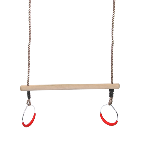 Speelgarnituur ring met trapeze, touwlengte 200 cm