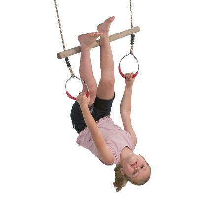 Speelgarnituur ring met trapeze, touwlengte 200 cm