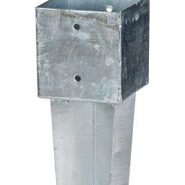 Paalpunt thermisch verzinkt 9,1 x 9,1 x 90 cm