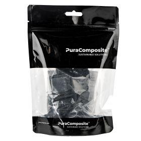PuraFix vlonderplank beginclip RVS zwart voor blinde bevestiging - set 50 stuks