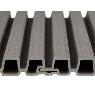 PuraTech 30 composiet triple profiel 3,3 x 17,0 x 290 cm, dark grey, fijne houtnerf