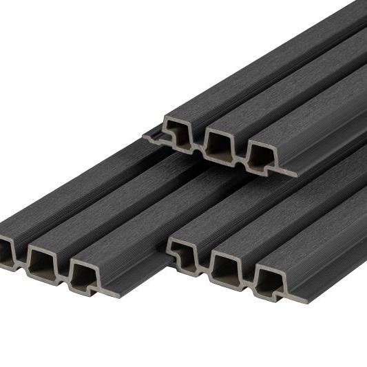 PuraTech 30 composiet triple profiel 3,3 x 17,0 x 290 cm, ebony black, fijne houtnerf