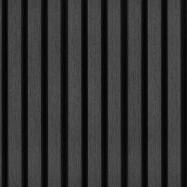 PuraTech 30 composiet triple profiel 3,3 x 17,0 x 290 cm, ebony black, fijne houtnerf
