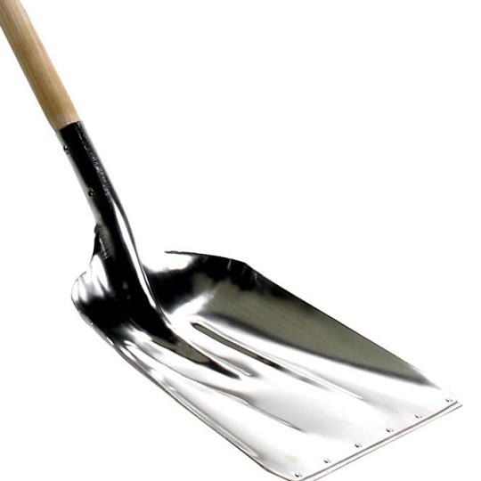 Talen Tools – Schop – Karlstad – Aluminium – Essenhouten steel – 135 cm
