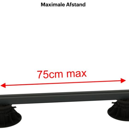 StructurAL Alu balk 6x12x400 cm RAL9005