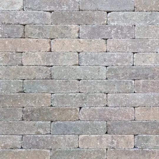 Stonique trommelsteen waalformaat 7 cm oud brons– stijlvolle bestrating met karakter