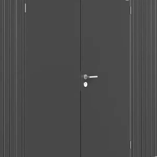 Extra dubbele deur berging HighLine, AvantGarde, Panorama, donkergrijs metallic