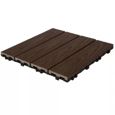 NewTechWood HKC kliktegel, 30 x 30 cm, Ipé