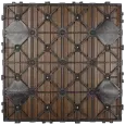 NewTechWood HKC kliktegel, 30 x 30 cm, Teak