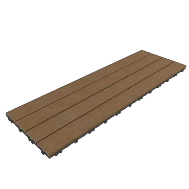 NewTechWood HKC kliktegel, 30 x 90 cm, Ipé