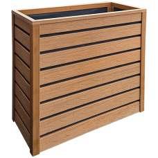 NewTechWood plantenbak, 80 x 85 x 38 cm, Teak.