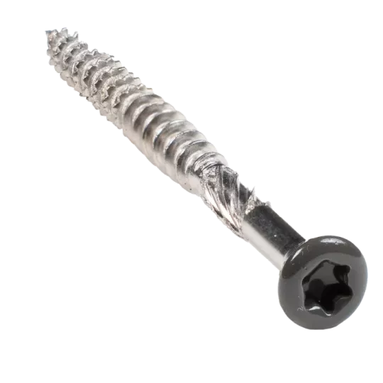 Cobra Razorspin schroef RVS A2 5x60mm Light Grey RAL7006 voor montage op houten onderbalk (50 schroe
