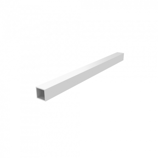 Aluminium opvulstang t.b.v. Newtechwood wand, 2 x 2 x 300 cm.