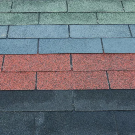 Dakshingles per pak à 3 m2, rood.