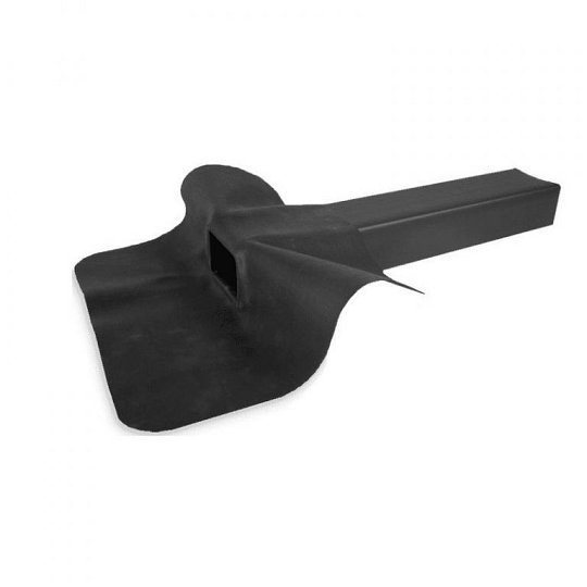 BossCover Roof HWA PE met EPDM slabbe 60 x 80 x 300 mm 90° uitloop