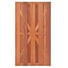 Hardhouten tuindeur Kampen H180xB100cm