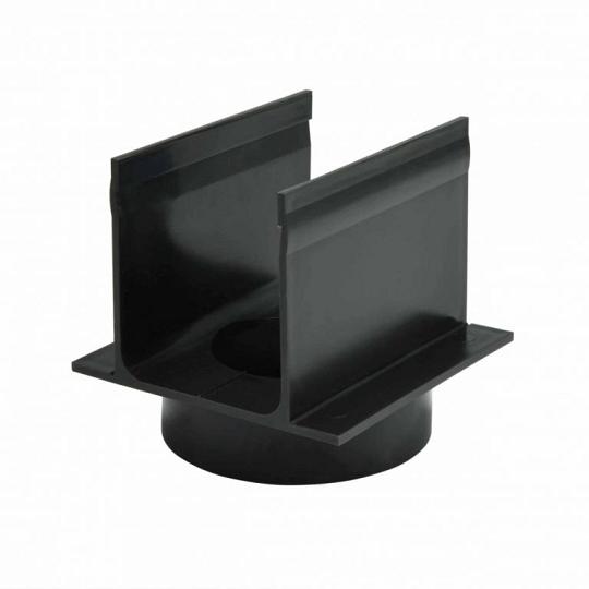 Aquadrena Connector + Spillway 65/100 mm Koppelstuk met verticale uitloop 75 mm