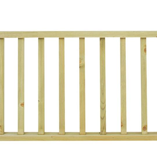 Countryhek Excellent, 180 x 80 cm, groen geïmpregneerd.