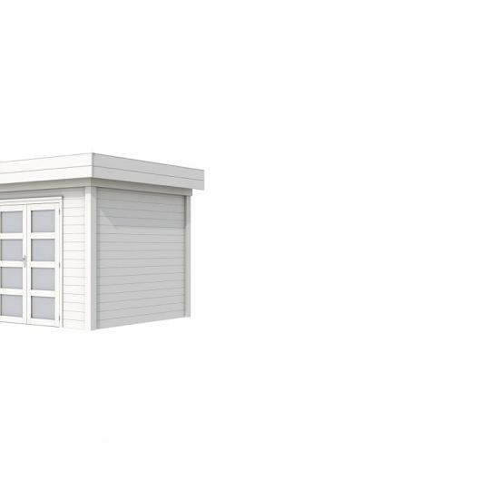 Vuren Topvision Bonte Specht, 300 x 250 cm, wit gespoten.