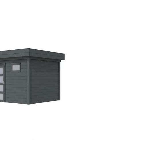 Vuren Topvision Bonte Kraai, 300 x 250 cm, antraciet gespoten.