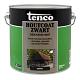 Tenco houtcoat wb mat dekkend  zwart 2.5 l.