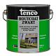 Tenco houtcoat  dekkend  zwart 2.5 l.