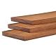 plank 3 x 30 x 250 cm.ruw hardhout