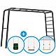 BERG Playbase Large TL (Baby seat+Rubber seat+Trapeze)