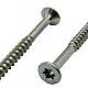 RVS schroef 6 x 60 torx per stuk
