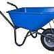 Tuin kruiwagen gecoat frame 100 L blauw