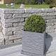 GRANIWALL GREY ROCKFACE 40X16X8CM