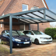 Zadeldak-Carport dubbele 610x1000cm Ral**