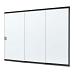 Glasschuifwand 8 mm. glas 200 cm 3 rail