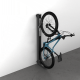 BikeLift voor wandbevestiging met draaimechanisme donkergrijs metallic