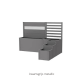 DaVinci Plantenbaksysteem variant 1 donkergrijs-metallic