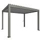 PERGOLA 4 x 3 kwartsgrijs / zilver-met