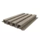 NewTechWood HKC co-extrusie Castellation PRO35 gevelbekleding, 3,3 x 21,5 x 290 cm, Silver Gray.
