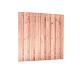 Douglas fijnbezaagd plankenscherm 19-planks 15 mm, 180 x 150 cm