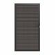 NewTechWood co-extrusie composiet deur in aluminium frame, horizontaal triple, 100 x 195 cm, Silver Gray.