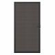 NewTechWood co-extrusie composiet deur in aluminium frame, horizontaal, 100 x 195 cm, Silver Gray.